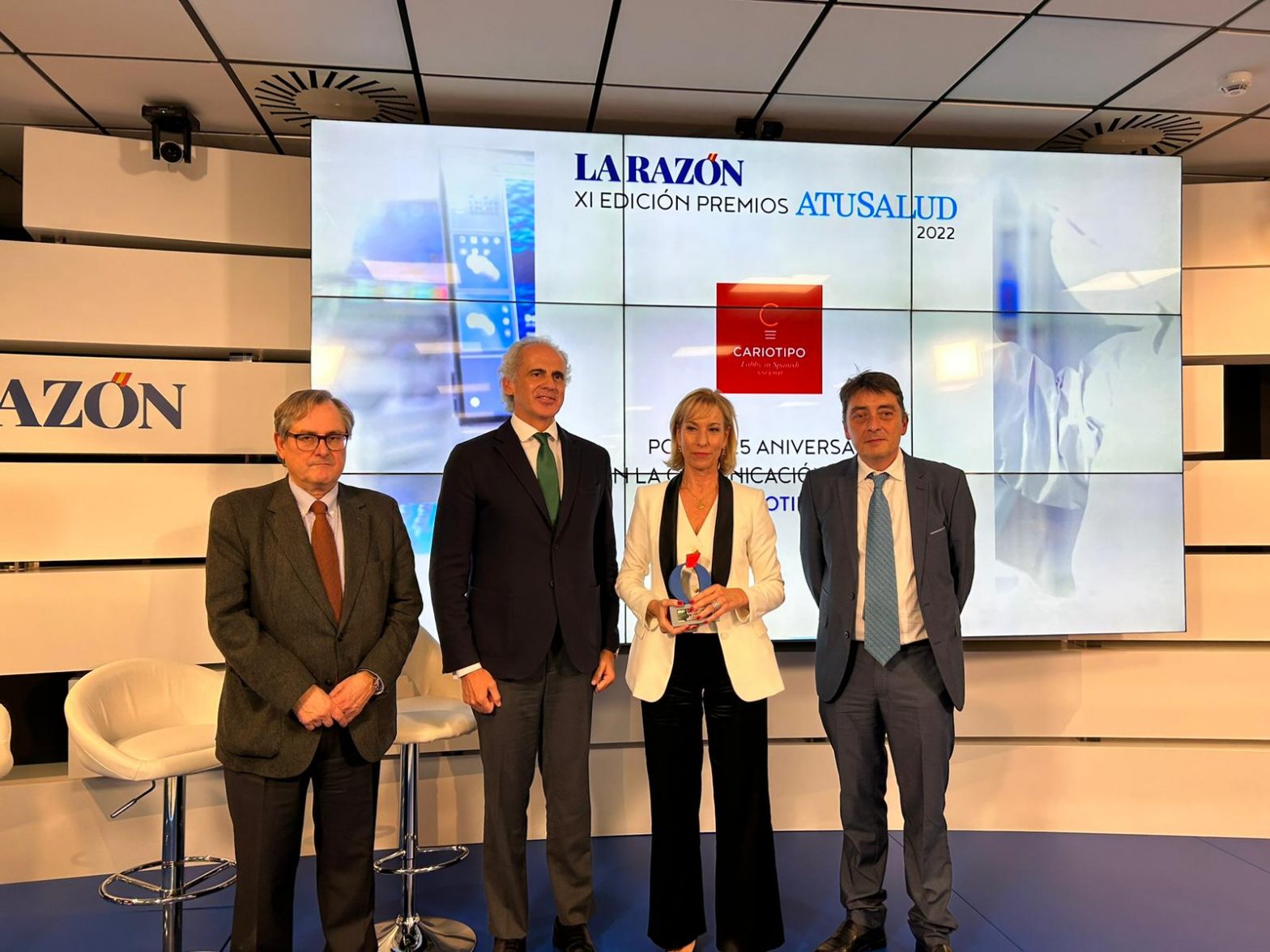 La Razón premia a Cariotipo por su liderazgo en comunicación y lobby durante 25 años